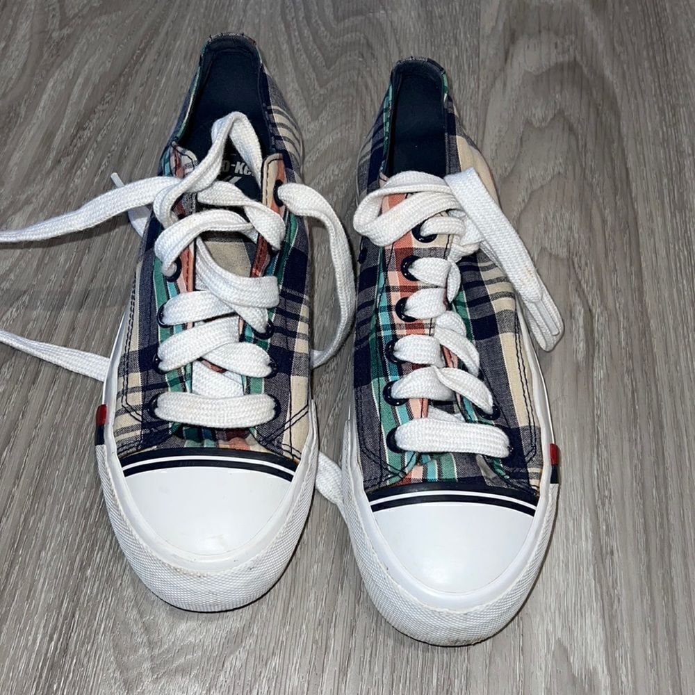 Pro Ked's- Men's Royal Lo- plaid